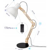  Stona lampa 1xE27/40W/230V bela/crna | Eponuda.com