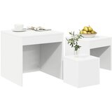  Uklapajući stolići 3 kom bijeli od konstruiranog drva | shoptok.hr