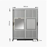 Hanah home ormar Pasific Home Fuga 140 White | ePonuda.com