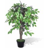 vidaXL Umetno Drevo Fikus v Loncu 90 cm Cene