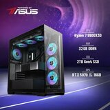  BaB računalo Inferno X (Ryzen 7 9800X3D, Liquid, RTX 5070Ti, 32GB DDR5, 2TB SSD, RGB, Win11P) Powered By ASUS | shoptok.hr