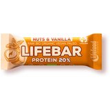 Lifefood organski protein lifebar vanila i orašasti plodovi 47g cene