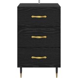  Noćni ormar Crni hrast 40 x 40 x 66 cm Konstruirano drvo | shoptok.hr