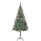  Umjetno božićno drvce s stalakom Zelena 180 cm PVC i čelik | shoptok.hr