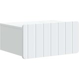  Stenski nočni omarici s predalom 2 pcs Bela 49 x 34,5 x 24 cm, (5000209441) | Shoptok.si