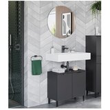 Germania Antracitno sivi set namještaja za kupaonicu Arcena – | shoptok.hr