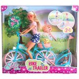 Simba Toys Steffi Love: Kolesarska punčka Steffi z otroškim priklopnikom - Cene