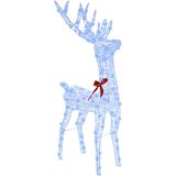 vidaXL Reindeer vuče saonice Plava 120 cm 55 cm Akril | shoptok.hr