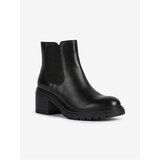 Geox Black Women's Ankle Leather Heeled Shoes - Women's | shoptok.hr