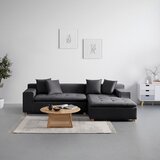Bessagi Home sedežna garnitura ava, iz žameta | Shoptok.si