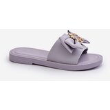 Boto Women's Slippers with Bow Lavender Arsicada | ePonuda.com