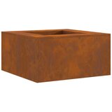  Ognjište Kvadratno 80x80x40 cm Odporna čelika | shoptok.hr