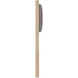  Uzglavlje Smeđa Masivna borovina 135 cm | shoptok.hr