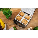Teesa 1500W toaster opekač za 4 sendviče s keramičnimi vložki TSA3229B | Shoptok.si