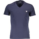 Guess Jeans MEN&#39;S SHORT SLEEVE T-SHIRT BLUE | Shoptok.si