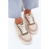 Boto Women's Platform Sneakers Leopard Beige Kelsia | Shoptok.si