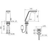 Hansa 07732201 Alessi Sense armatura na senzor za umivalnik | Shoptok.si