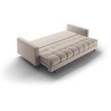 Cosmopolitan Design Bež baršunasti sklopiva/s prostorom za odlaganje sofa 222 cm Bali – | shoptok.hr