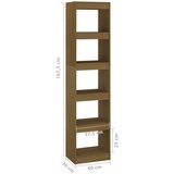 vidaXL Ormarić za knjige / pregrada boja meda 40x30x167,5 cm borovina | shoptok.hr