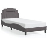  Okvir za krevet Viana bez madraca sivi 90x190 cm od umjetne kože | Eponuda.com