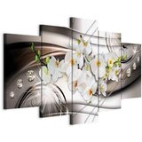 Artgeist Slika Na Platnu Orchid With Diamonds | Shoptok.si