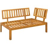  Jedinične vrtne Pallet sofe 2 Komad Prirodna i krema bijela | shoptok.hr