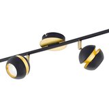 Eglo nocito spot/4, led, 4x3,3w, 4x240lm, zlatna/crna EEKV9DX | Eponuda.com