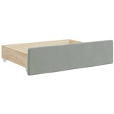  Dnevni krevet na razvlačenje svjetlosivi 90 x 190 cm baršunasti | shoptok.hr