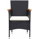  5-dijelni vrtni blagovaonski set crni | shoptok.hr