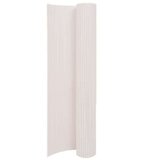 vidaXL Dvostranska vrtna ograja 110x300 cm bela | Shoptok.si