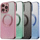  Maska za iPhone 14 Pro Mag Case Electroplated ljubičasta Cene