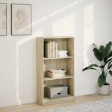  Regal za knjige boja hrasta 60x24x109 cm od konstruiranog drva | Shoptok.si