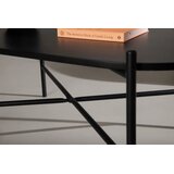 Venture Home Pueblo klub stolić 120 × 60 cm, crni | shoptok.hr