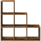 vidaXL Pregrada / regal za knjige 3 razina boja drva 99x29x99cm drveni | shoptok.hr