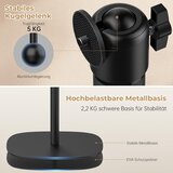 POLESTO Kovinsko Stojalo za Projektor z Nastavljivo Višino 50–125 cm, z 360° Vrtenjem | Shoptok.si