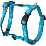 Rogz scooter klasičan am za pse turq paw, m, 260-400/16mm, tirkizan Cene