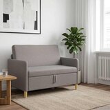 SOFA s pohranom Sivosmeđa 122 x 78 x 87 cm Poliester | Shoptok.si