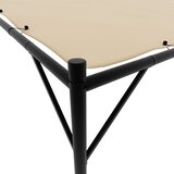  Sjenica bež 4 x 4 m 180 g/m² od tkanine i čelika | shoptok.hr