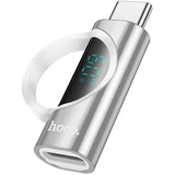 adapter Type-C (muški) na Lightning (ženski) sa zaslonom 3A 60W UA32A srebrni