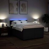  Krevet s oprugama i madracem crni 140x200 cm od tkanine | shoptok.hr