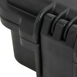  Prijenosni kovčeg crni 30x24,5x12,5 cm od PP-a | shoptok.hr