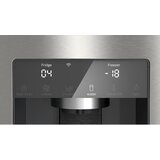 Bosch KFI96APEA Serija 6, Ameriški Door, hladilnik French z vodnim rezervoarjem, nerjavece jeklo AntiFingerprint, Home C | Shoptok.si