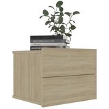  Noćni ormarići 2 kom boja hrasta 40x30x30 cm konstruirano drvo | Eponuda.com