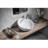 Sapho Bijeli keramički okrugao umivaonik ø 44,5 cm Dome Obliquo – | shoptok.hr