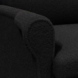  Fotelja Crna Mekani Sherpa materijal | shoptok.hr