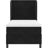  Krevet s opruga kutije s madracem Crna 200 x 90 cm Baršun | shoptok.hr
