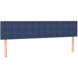  Box spring postelja z vzmetnico modra 160x200 cm blago, (20893843) | Shoptok.si