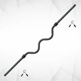 IRON SPORT dvoručna ez šipka za tegove sa kontraoprugama, fi 32mm | ePonuda.com