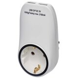  Vtikač 2× USB EURO schuko | Shoptok.si