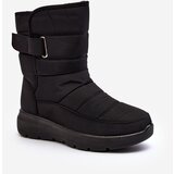Boto Women's Velcro Fastened Insulated Snow Boots Black Jawora | ePonuda.com